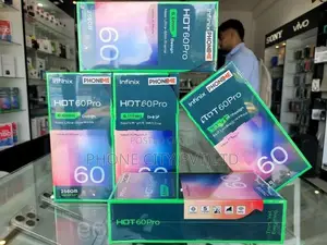 Infinix Hot 60 Pro 256GB 8GB RAM Gray (Brand New)
