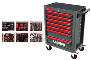 Launch Original 7 Drawer Tool Trolley with All 327 Tools