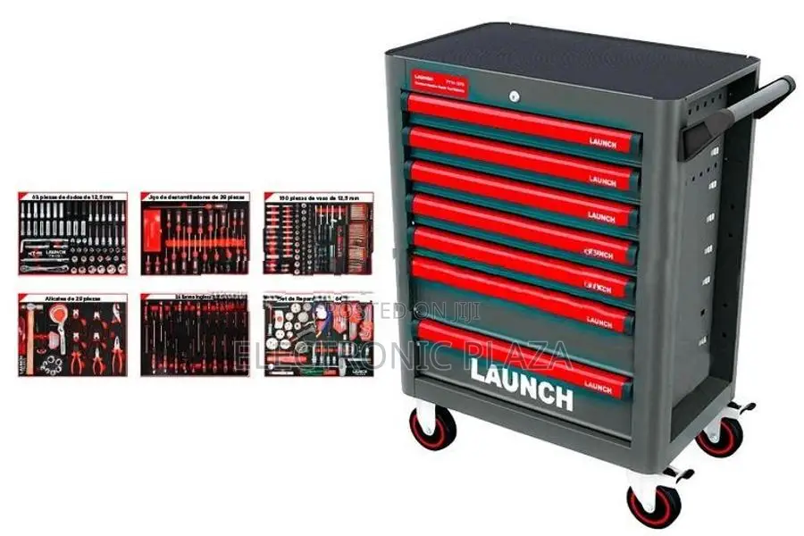 Launch Original 7 Drawer Tool Trolley with All 327 Tools