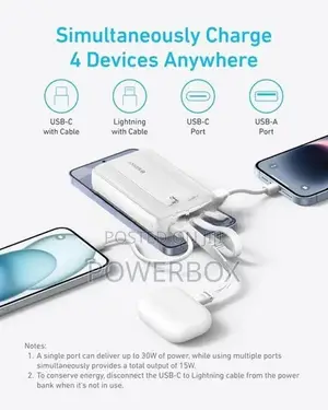 Anker Zolo Power Bank -10000MAH, 30W