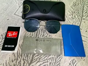 Ray-Ban Hexagonal (Polorized Blue ) - Brand New