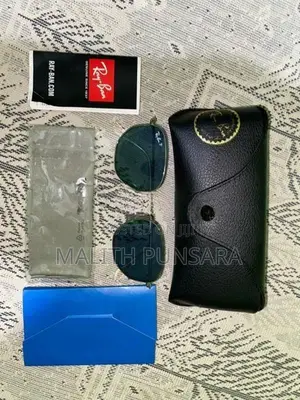 Ray-Ban Hexagonal (Polorized Blue ) - Brand New