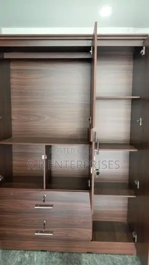 New 3 Door Melamine Wardrobes