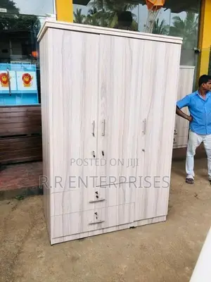 New 3 Door Melamine Wardrobes