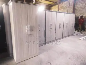 New 2D Ash White Melamine Wardrobes