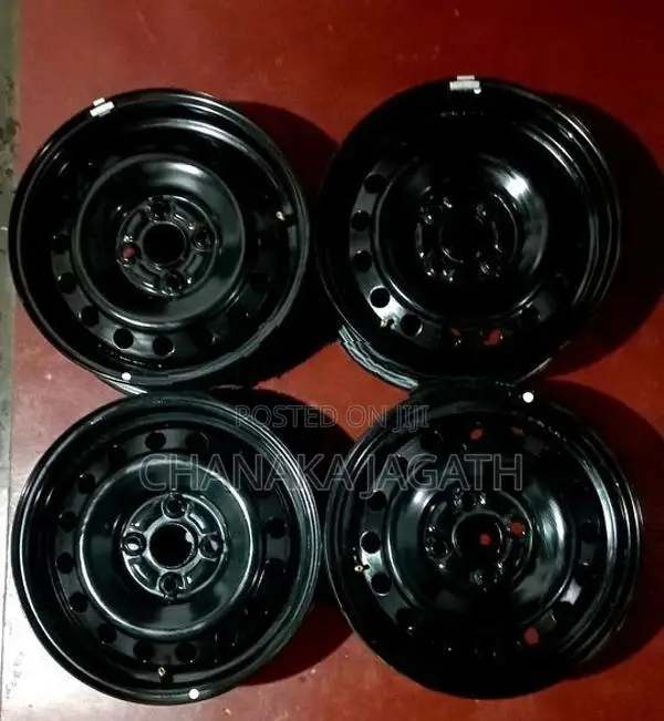 Toyota 14" Rim with Cup Set