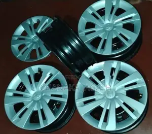 Toyota 14" Rim with Cup Set