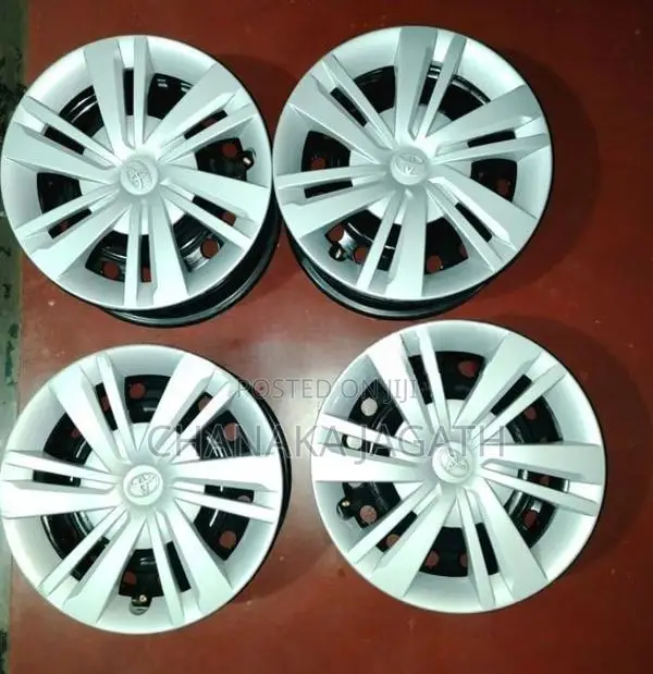 Toyota 14" Rim with Cup Set