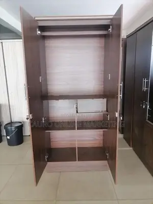 New Melamine 2 Door Wardrobe 6*2.5 Cupboard