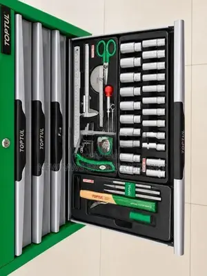 Industrial Professional Tool Trolley – Complete Set