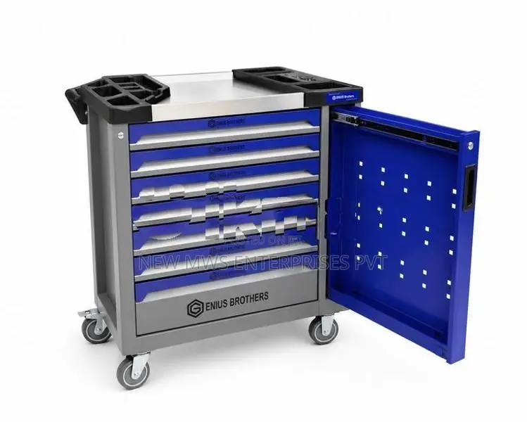 Genius Brothers Professional Tool Trolley – Complete Set