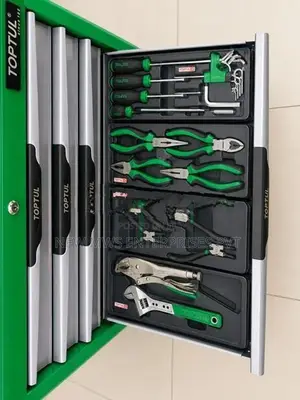 Industrial Professional Tool Trolley – Complete Set