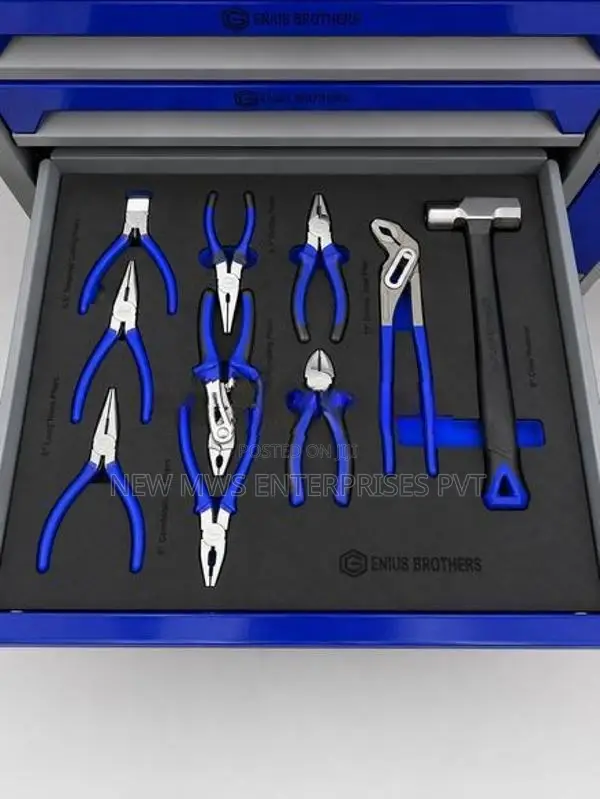 Genius Brothers Professional Tool Trolley – Complete Set