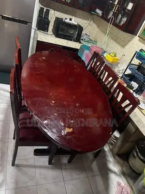 6 Chairs Dining Table Set