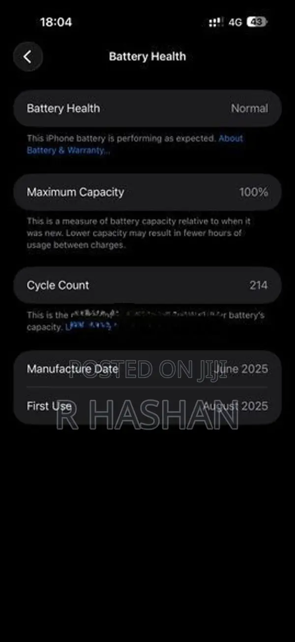 Apple iPhone 16 Pro Max (Used)