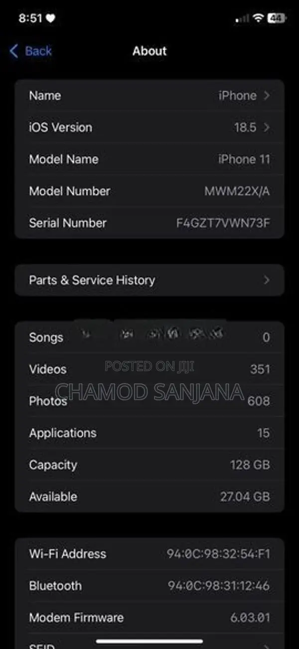 Apple iPhone 11 (Used)