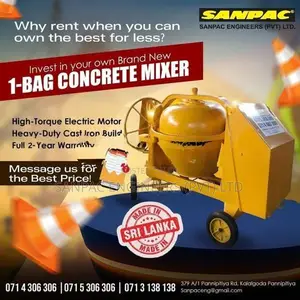 concrete mixer SANPAC