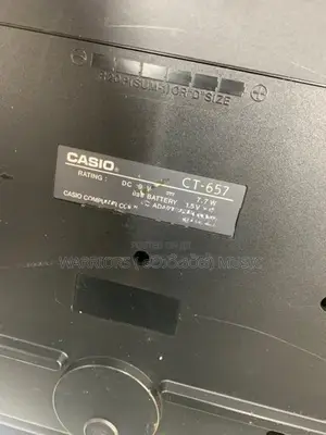 Casio CT- 657 keyboard