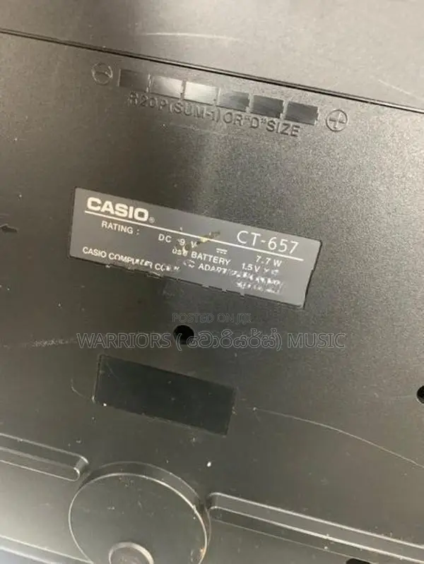Casio CT- 657 keyboard