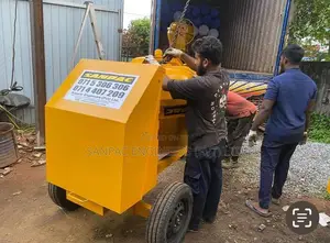 TWO wheels concrete mixer