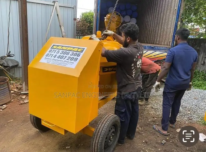 TWO wheels concrete mixer
