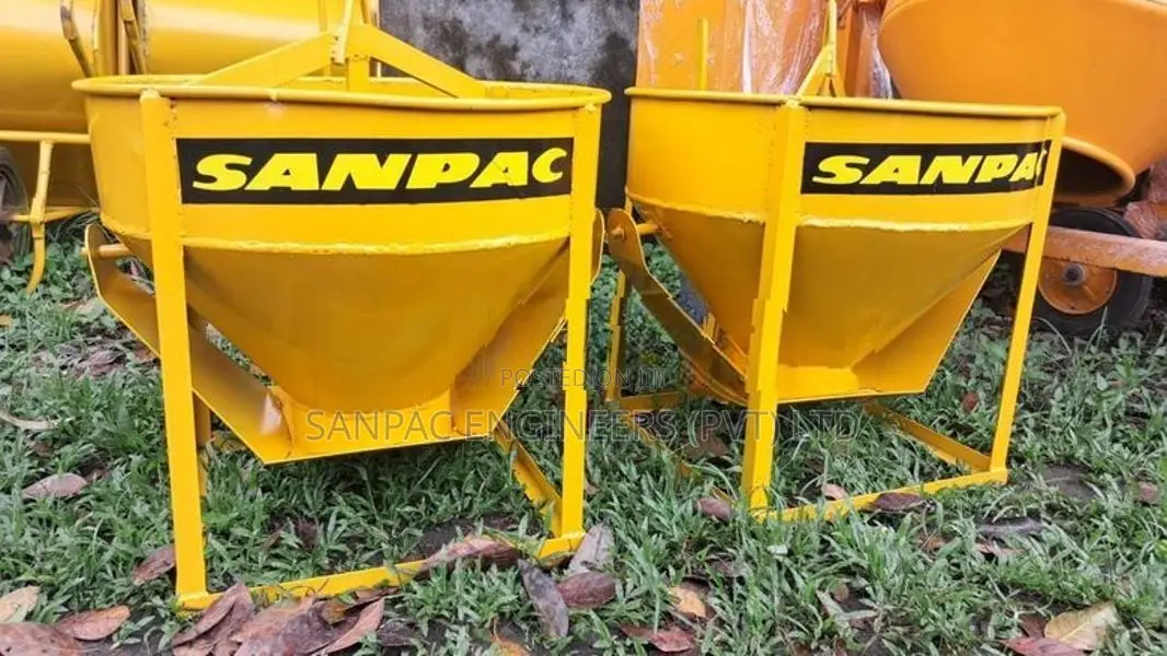 concrete bucket half bag