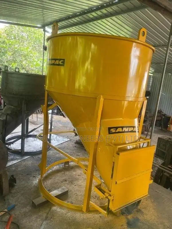 concrete bucket half bag