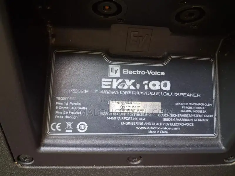 EV Bass Bins