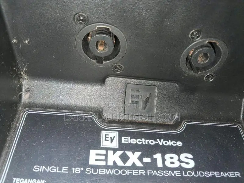 EV Bass Bins
