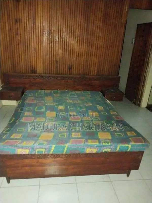 Double Bed with Metress