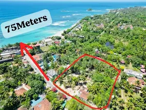 Beach Front Land Plot Midigama
