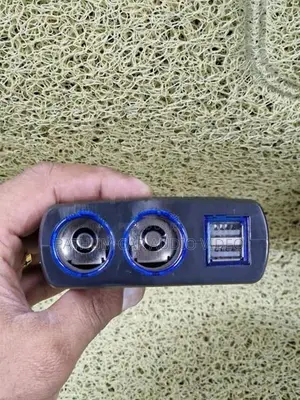 120W 2 Sockets With USB Car Charger 12V 24V
