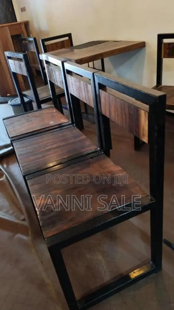 Wooden Table with Chair Set