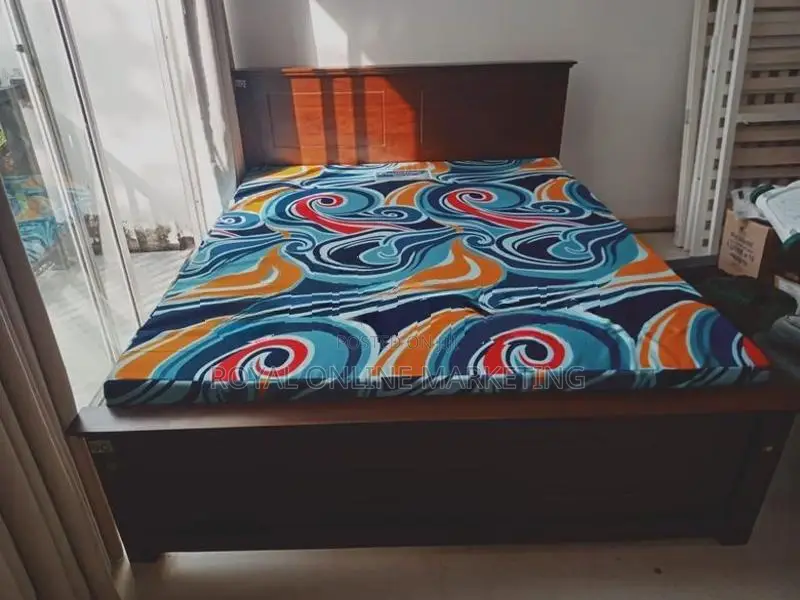 6 by 5 Box Bed with Double Layer Mattress (E-2)