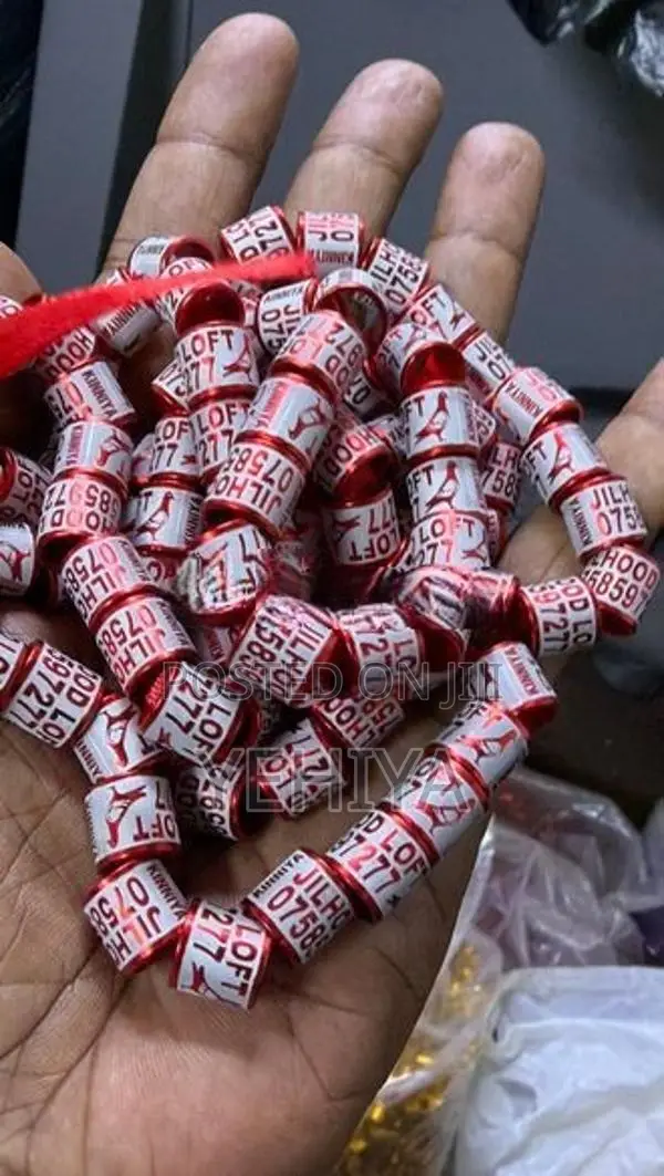 8MM ගැඹුරු කැටයම් කළ කුරුළු රිං (50pcs)