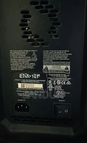EV EKX-12P 1500W Powered Speaker