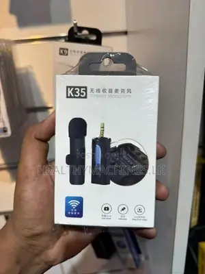 K35 Dual Wireless Microphone