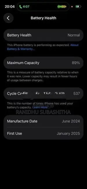 Apple iPhone 15 (Used)