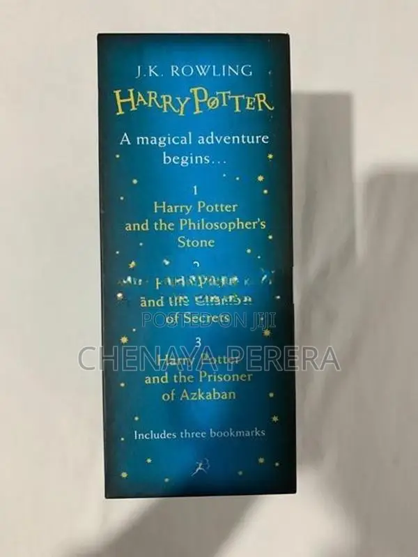 Harry Potter Hardcover Collection Books 1–3 with Bookmarks