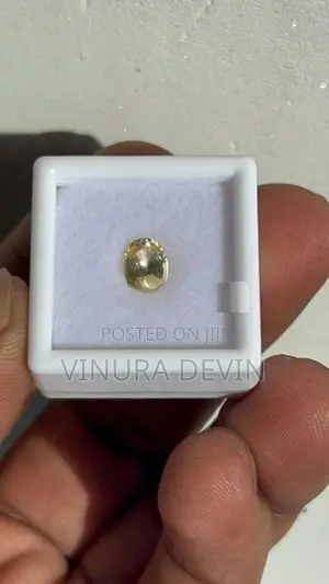 Natural Unheated Yellow Sapphire