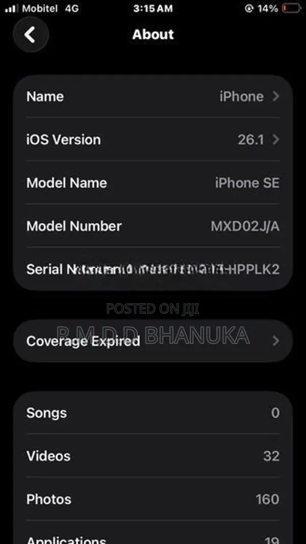 Apple iPhone SE 2 (Used)
