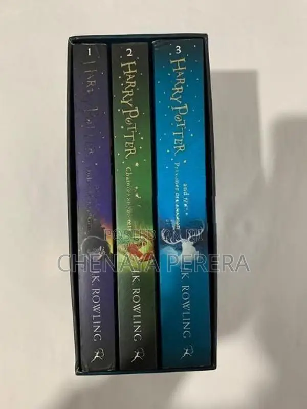 Harry Potter Hardcover Collection Books 1–3 with Bookmarks