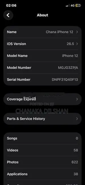 Apple iPhone 12 (Used)