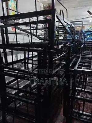 steel bunk bed තට්ටු දෙකේ යකඩ ඇද bunker