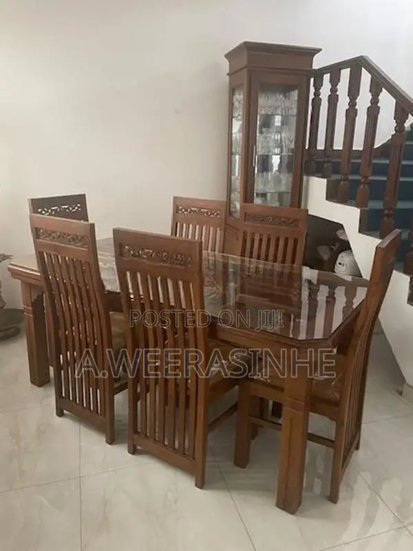 Dining Table with 6 Chairs