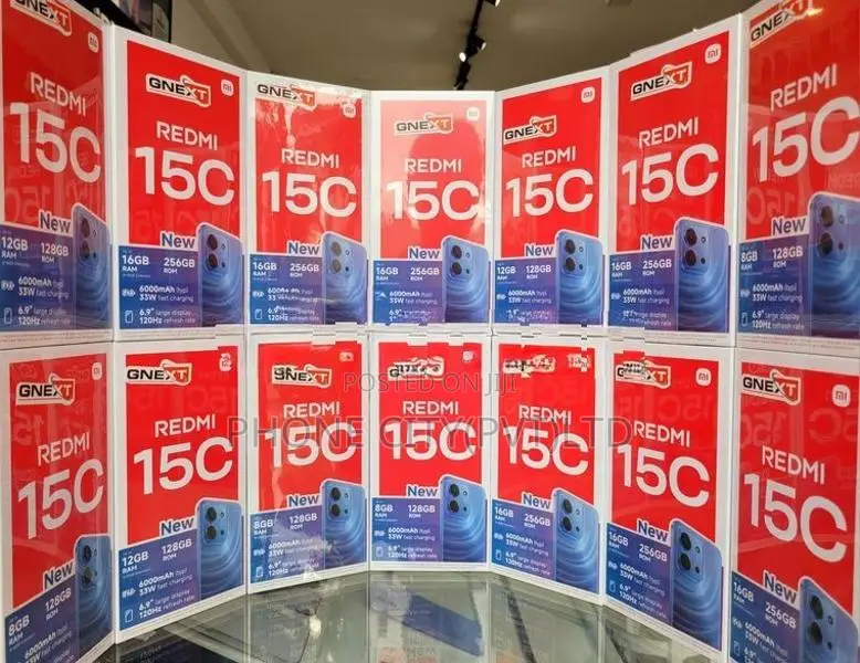 Xiaomi Redmi 15C 256GB 8GB RAM 50MP (Brand New)