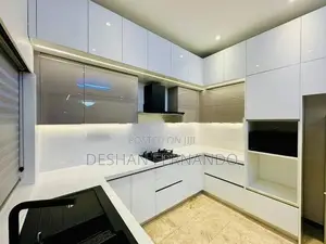 MODERN IMPORTED HIGH GLOSS PANTRY CUPBOARDS