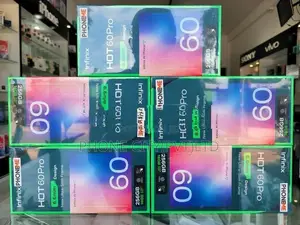Infinix Hot 60 Pro 256GB 8GB RAM Black (Brand New)