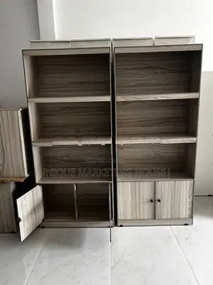 Modern American White 5x3 Ft Book Cupboards