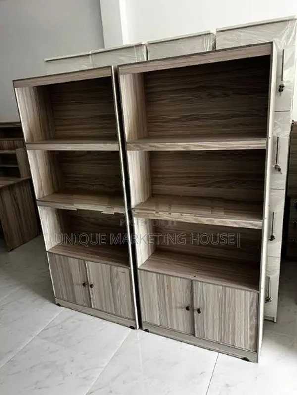 Modern American White 5x3 Ft Book Cupboards